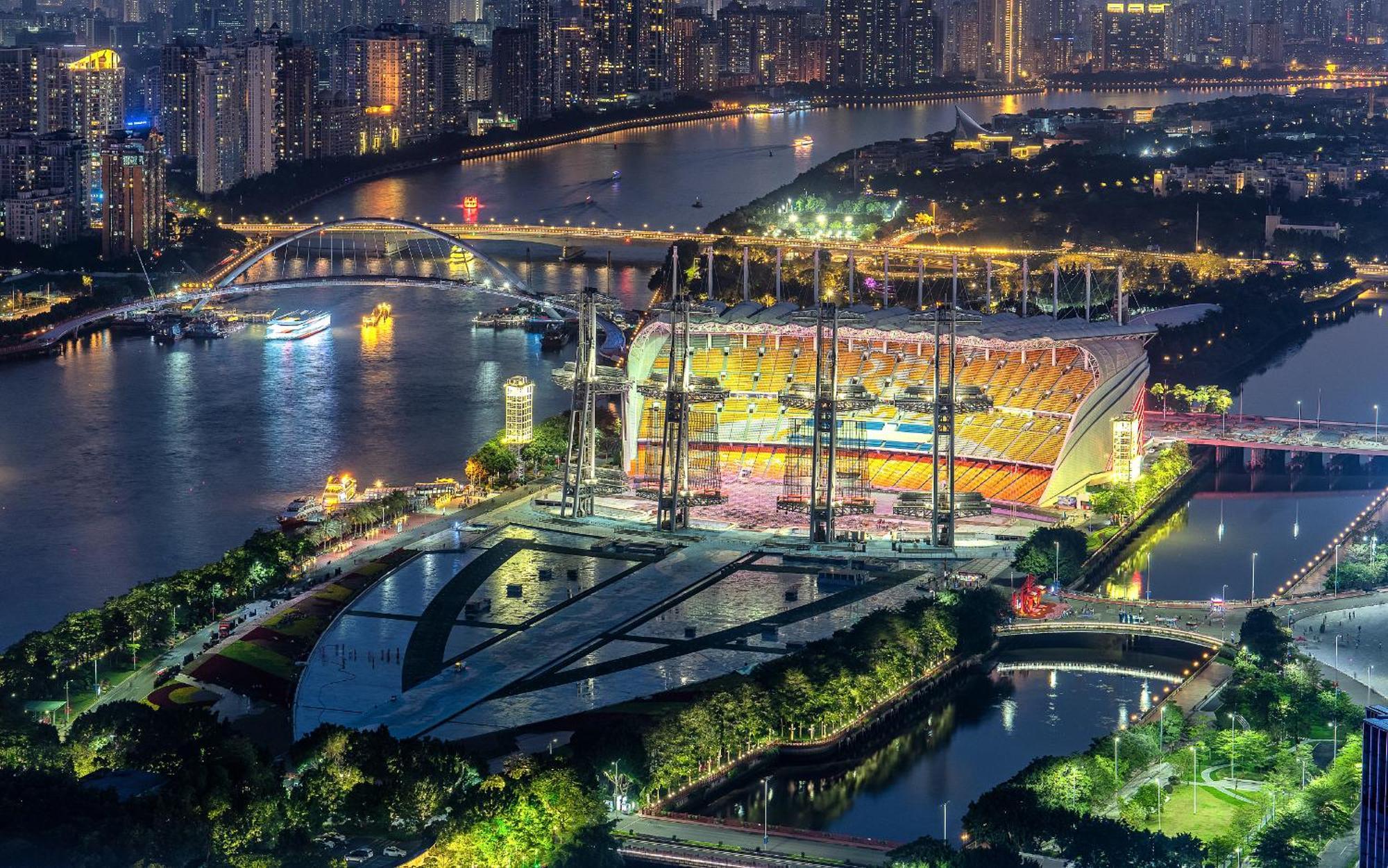 Yu Manju High-Floor Huge-Screen Audiovisual Hotel-Guangzhou Tower Zhujiang New Town Sports West Road Branch エクステリア 写真