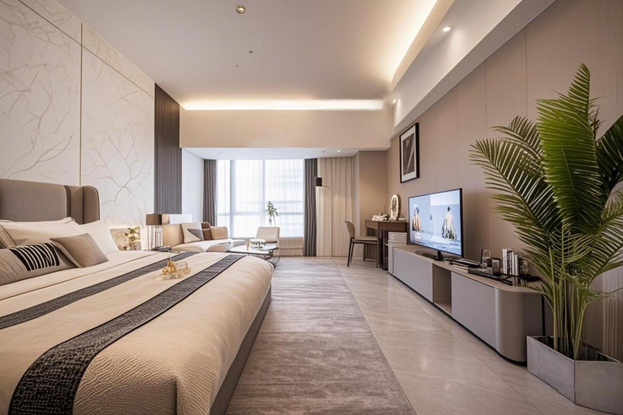Yu Manju High-Floor Huge-Screen Audiovisual Hotel-Guangzhou Tower Zhujiang New Town Sports West Road Branch エクステリア 写真
